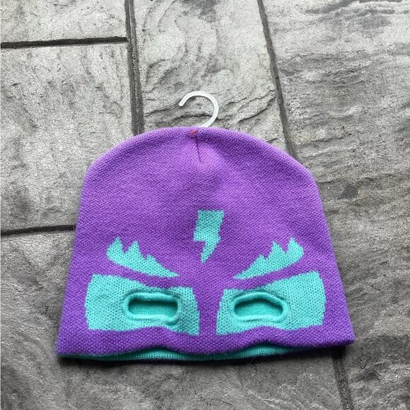 Cat & Jack Beanie Hat Mask ONFM Purple Kids Unisex NWT - Picture 1 of 3